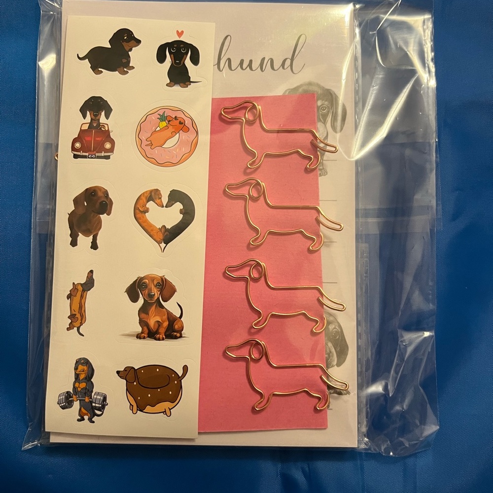 Dachshund stationery set! New